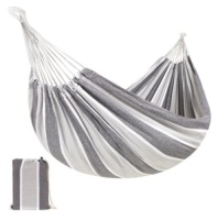 2-Person Brazilian-Style Double Hammock w/ Portable Carrying Bag, Steel