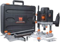WEN RT6033 15-Amp Variable Speed Plunge Woodworking Router Kit with Carrying Case & Edge Guide&nbsp;