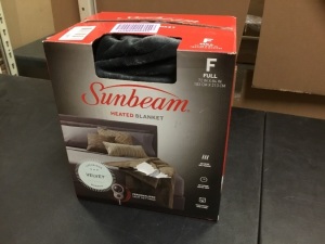 Sunbeam Full Size Heated Blanket - Appears New 