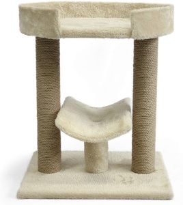 Amazon Basics Cat Tree with Platform, Scratching Posts - Appears New  