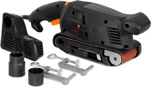 WEN HB3185 5-Amp 3-by-18-Inch Variable Speed Combination Handheld and Benchtop Belt Sander 