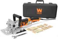 WEN JN8504 8.5-Amp Plate and Biscuit Joiner with Case and Biscuits&nbsp;