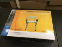 Guardian Bath Bench with Back and Arms - E-Comm Return, Appears New&nbsp;