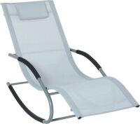 Outsunny Zero Gravity Rocking Lounge Chair&nbsp;