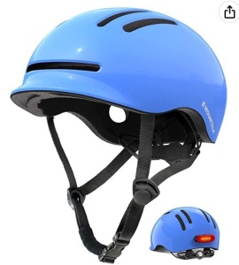 Mountalk Bike Helmet with Light, L, Appears New, Retail 36.90