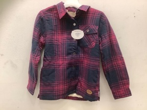 Outdoor Kids Sherpa Lined Flannel, YL, New, Retail 29.99