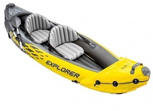 Intex Explorer K2 Inflatable Kayak, May Vary From Stock Photo, Appears new, Retail 165.18