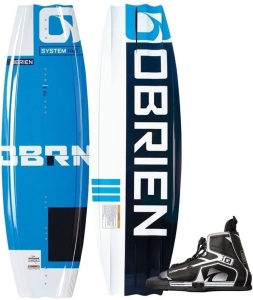 O'Brien System 140 Wakeboard with Device Bindings. Appears New