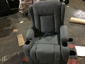 Massage Recliner Chair with Cup Holders 