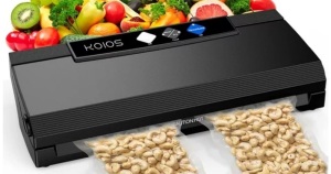 KOIOS Vacuum Sealer, Powers Up, Appears new, Retail 45.99