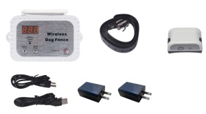 JustPet Wireless Dog Fence, Untested, Appears New, Retail 99.00