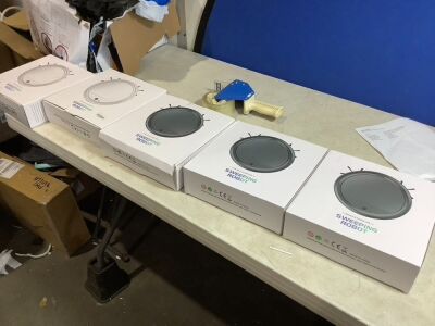 Lot of (5) Sweeping Robot Vacuum Cleaners