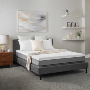 Panda 8" Solace Sleep Gel Infused Memory Foam Mattress Topper, Queen Size - New 