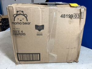 Mama Bear Baby Diapers, Size 4, 144 ct 