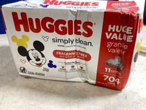 Huggies Simply Clean Fragrance Free Baby Wipes