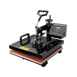 Furgle 8 in 1 Digital Transfer Sublimation Heat Press 15" x 15" 