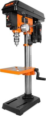 WEN 4212T 5-Amp 10-Inch Variable Speed Cast Iron Benchtop Drill Press with Laser 