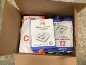 Box of 7 Misc. Paper, E-Comm Return