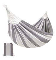 2-Person Brazilian-Style Double Hammock w/ Portable Carrying Bag, Appears New