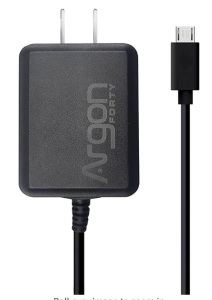 Argon Micro USB Power Supply for Raspberry Pi 4, Appears new, Retail 12.99