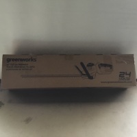 Greenworks 22" Hedge Trimmer, 24V, Like New, retail - $94.99