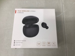 T20 True Wireless Earbuds, Powers Up, Appears New, Retail 22.99