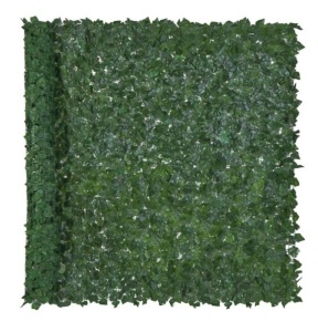 Outdoor Faux Ivy Privacy Screen Fence, 96x72in