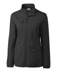 Case of (10) Clique Trail Lady Softshell Jackets, Black, L - Appear New 