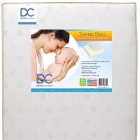 Delta Children Twinkle Stars Fiber Core Crib and Toddler Mattress,&nbsp;Waterproof,&nbsp;Lightweight -&nbsp;New&nbsp;&nbsp;