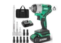 Kimo Impact Wrench, 3603B, Like New, Retail - $100
