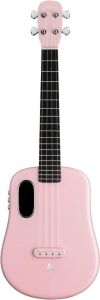 LAVA U Carbon Fiber Tenor Travel Ukulele with Effects, Case, and Charging Cable, 26" 