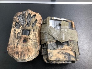 Lot of (2) Outfitter Trail Cam, Powers On, Ecommerce Return