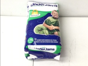 Pampers UnderJams Bedtime Underwear Boys, Size L/XL, 11 ct,APPEARS NEW
