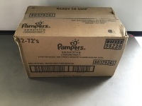 Pampers Wipes, Sensitive, 8 Packs, 72 wipes each, New, Retail - $29.99