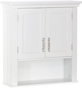 RiverRidge 06-039 Wall Cabinet, White - Appears New with Cosmetic Damage 