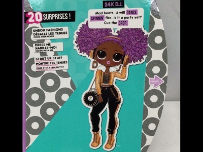 LOL Surprise OMG Downtown B.B. Fashion Doll with 20 Surprises,NEW
