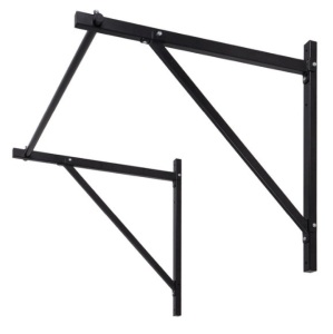 Wall-Mounted Home Gym Fitness Workout Pull-Up Bar/ 330lbs Cap - 50in