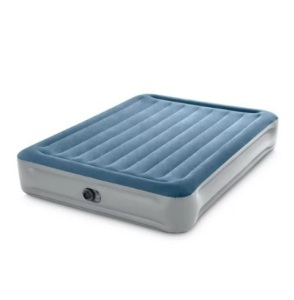 Intex 15" Essential Rest Dura-Beam Airbed Mattress with Internal Pump Included, Queen