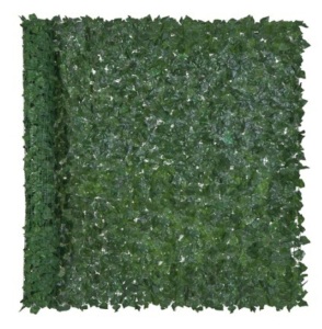 Outdoor Faux Ivy Privacy Screen Fence, 96x72in