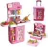 Mobile Kitchen Playset, 41 Pc Accessories, Lights &&nbsp;Sounds - New