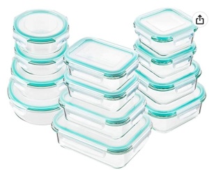 Bayco Glass Food Storage Containers, Appears new, Retail 39.99