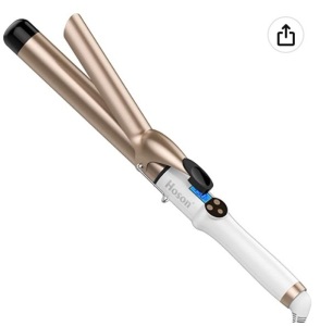 Hoson 1 1/4 Inch Curling Iron, Powers Up, E-Comm Return, Retail 29.99