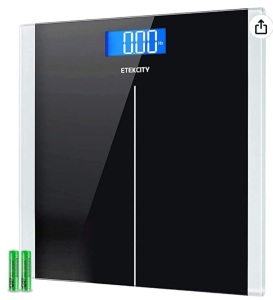 Etekcity Digital Body Weight Scale, Powers Up, Appears New, Retail 19.99