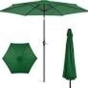 BCP # 4487 : Outdoor Steel Market Patio Umbrella 