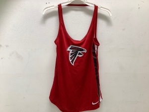 Falcons Women's Mesh Dri-Fit Tank by Nike, S, E-Comm Return, Retail 49.95