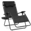 Oversized Reclining Zero Gravity Chair Lounger w/ Cup Holder, Pillow, Appears New