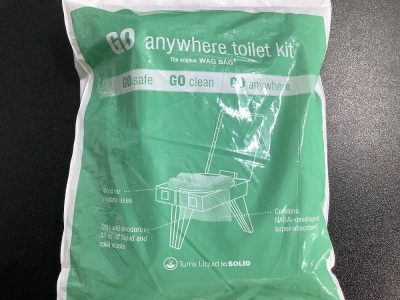 Lot of (13) Anywhere Toilet Kit, Appears New