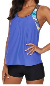 Aleumdr Womens Tankini Swimsuit, M, Appears new, Retail 31.00