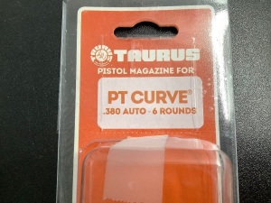 Tauras Pistol Magazine for PT Curve .380 Auto - 6 Rounds, Ecommerce Return