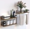 Wall Mounted Floating Shelves, Appears New, Retail 34.99